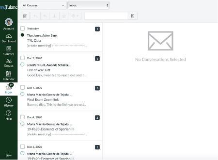 Inbox and Announcements